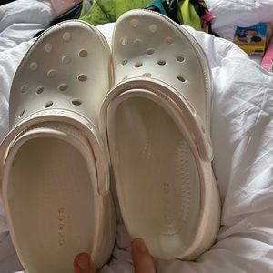 platform crocs size 8 womens